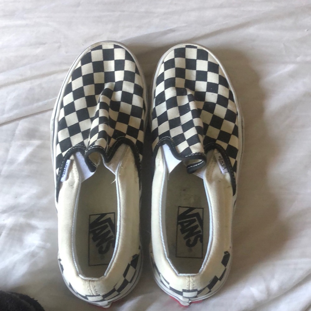 Checkered Vans